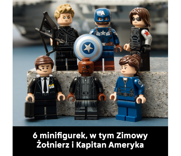 LEGO SUPER HEROES 76354 Lotniskowiec t.a.r.c.z.y. - 1529856 - zdjęcie 7